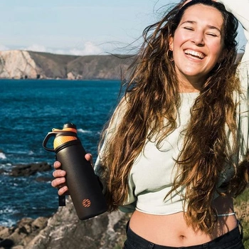 Fjbottle Nerezová sportovní láhev na vodu s magnetickým víčkem 1l, 800ml, 600ml, 400ml BPA-free