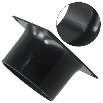 Prírubová spojka potrubia 75–120 mm, spojka potrubia s prírubou – okrúhle PVC vetracie potrubie –