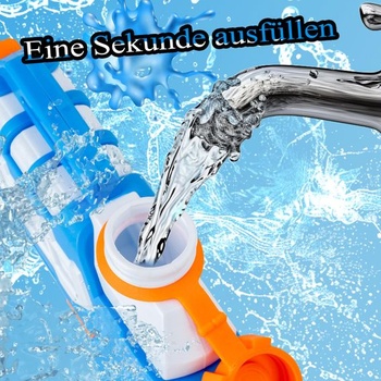8 vodných pištolí pre deti, malé mini vodné pištole super modrá + svetlo modrá, 8 kusov