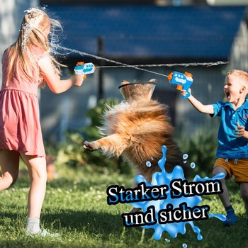 8 vodných pištolí pre deti, malé mini vodné pištole super modrá + svetlo modrá, 8 kusov