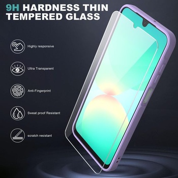 Puzdro pre Samsung Galaxy A26 5G (6,7 palca) + ochranná fólia, tekutý silikónový mäkký TPU