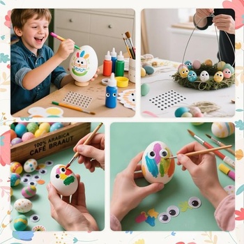 8 hárkov samolepiacich samolepiek s motívom očí, čierne, pre scrapbooking, tvorenie, hračky a doplnky