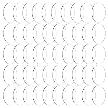 FINGERINSPIRE 50 dielikov 40x2 mm priehľadné okrúhle…