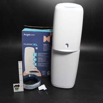 Kôš na plienky AngelCare 2370 Classic XL biely