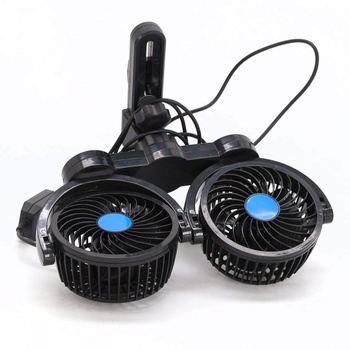 SUPAREE Elektrický ventilátor do auta 12V Letní chladicí vzduchový cirkulátor se změnou rychlosti