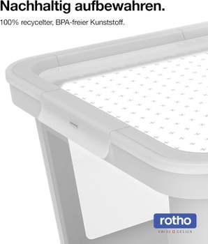 Úložný box Rotho Albris 45 l s vekom