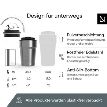 LARS NYSØM Termo fľaša 380ml