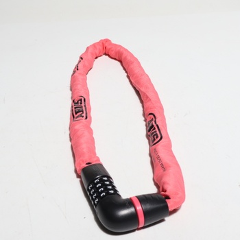 Zámek na kolo Abus Tresor 6807C 110cm růžová