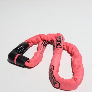 Zámek na kolo Abus Tresor 6807C 110cm růžová