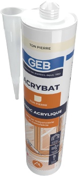 Akrylový tmel Geb ACRYBAT, 310 ml
