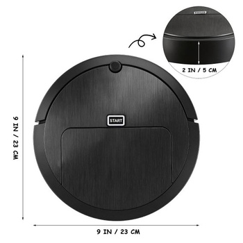 NUOBESTY Robotický vysavač Hračka pro děti - Realistický mini zametač Robotický vysavač,