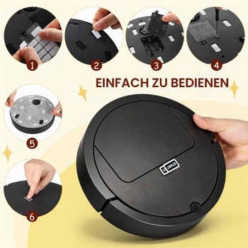 NUOBESTY Robotický vysavač Hračka pro děti - Realistický mini zametač Robotický vysavač,