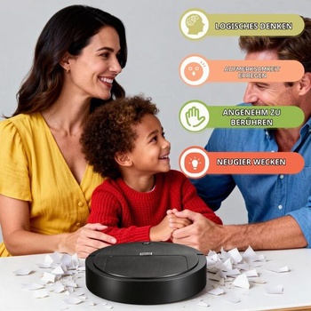 NUOBESTY Robotický vysavač Hračka pro děti - Realistický mini zametač Robotický vysavač,