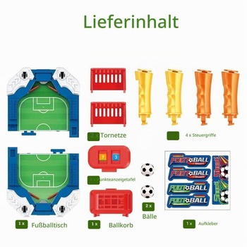 Mini stolný futbal pre deti, hra na stolný futbal, stredný