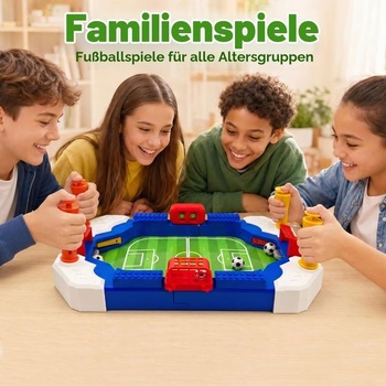 Mini stolný futbal pre deti, hra na stolný futbal, stredný