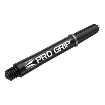 Target Darts 3 sady Pro Grip Spin Dart Stems - 9 kusů, černé, krátké - 34 mm