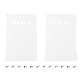 EMagTech 2 x jednovrstvový kryt zadnej dosky tremola so skrutkami 142 x 90 mm kompatibilný s gitarami