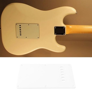 EMagTech 2 x jednovrstvový kryt zadnej dosky tremola so skrutkami 142 x 90 mm kompatibilný s gitarami