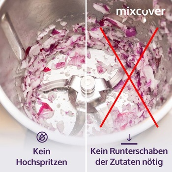 Reduktor mixovacej nádoby Mixcover s elektronickou knihou receptov pre Monsieur Cuisine Smart a
