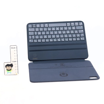 Pouzdro s klávesnicí HOU pro iPad 10. generace, nastavitelný úhel, chytré folio s klávesnicí a