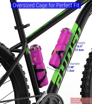 MYFOREST Izolovaná fľaša na vodu na bicykel, bez zápachu, kombinovaná sada 700ml, sada Hummingbird