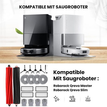 20dílná sada příslušenství pro robotické vysavače Roborock Qrevo Master/Qrevo Slim, 20dílná sada