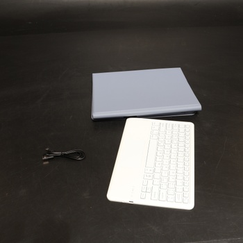 Puzdro s podsvietenou klávesnicou pre iPad Air 13 (M4/M3/M2) s QWERTZ klávesnicou, tmavo modré, Air