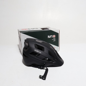 Cyklistická prilba Sena M1 EVO Smart Mountain Cycling Helma (matne čierna, M)