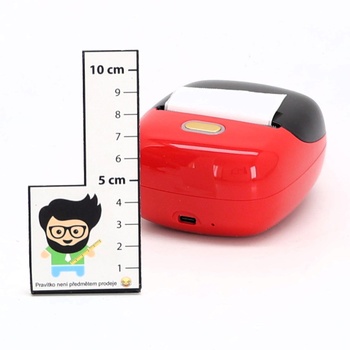 Tiskárna samolepicích štítků ORGSTA S002, štítkovač s Bluetooth, 300 DPI, štítkovací stroj,