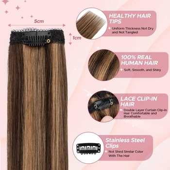 Blond clip in vlasy SEGOHAIR