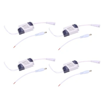 4x transformátor konštantného prúdu 4-7W LED driver napájací zdroj DC12-24V odolný