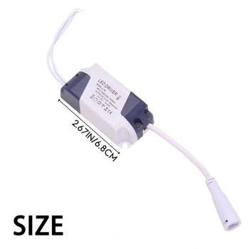 4x transformátor konštantného prúdu 4-7W LED driver napájací zdroj DC12-24V odolný