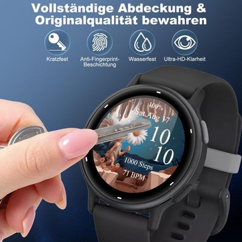 (3 kusy) Ochranná fólia z tvrdeného skla pre Garmin Vivoactive 5, tvrdosť 9H, nárazuvzdorná, bez