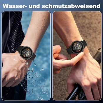 (3 kusy) Ochranná fólia z tvrdeného skla pre Garmin Vivoactive 6, tvrdosť 9H, nárazuvzdorná, bez