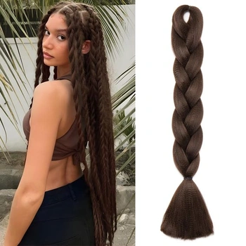 Vlasy Benehair pre africké vrkôčiky, 60 cm, viacfarebné,…