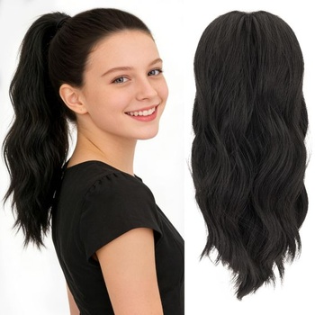 TESS Culík s klipem 30 cm, vlnitý syntetický culík,…