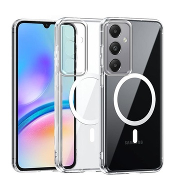 Magnetický kryt na telefón Tawarror pre Samsung Galaxy A05s, priehľadný ochranný kryt pre Samsung
