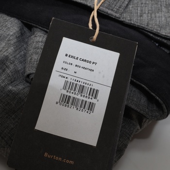 Chlapčenské snowboardové nohavice Burton Exile Cargo M Bog Heather