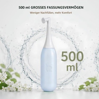 Fľaša na čistenie hrádze T2 500 ml – Prenosný popôrodný bidet pre ženy, jemná intímna starostlivosť, sa