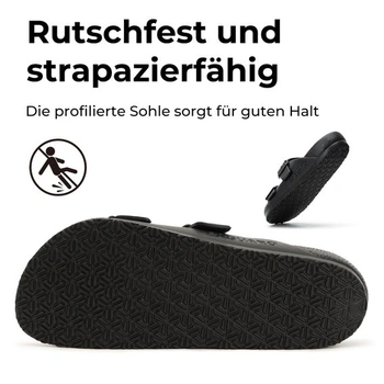 Pantofle SAGUARO EVA pro ženy a muže, lehké outdoorové pantofle, velikosti 37-47 EU, 44 EU, černé