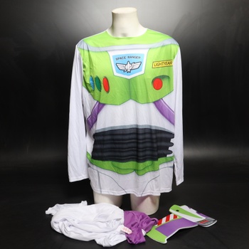 Buzz Lightyear biele dlhé rukávy tričko