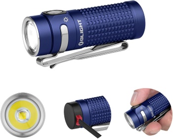 Kapesní svítilna Olight O-BATON4BL#-DI VC-DE
