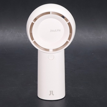 Ruční ventilátor JISULIFE Turbo s dobíjecí baterií [16 hodin provozu] Přenosný mini ventilátor