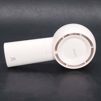 Ruční ventilátor JISULIFE Turbo s dobíjecí baterií [16 hodin provozu] Přenosný mini ventilátor