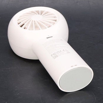 Ručný ventilátor JISULIFE Turbo s dobíjacou batériou [16 hodín prevádzky] Prenosný mini ventilátor
