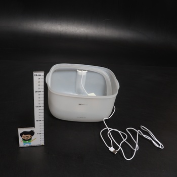 Fontána na vodu Gardner Pet pre psy a mačky s vírovou filtráciou 3,78 l - biela
