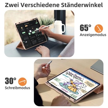 Puzdro Vobafe pre iPad Air 13 palcov M4 2026 / M3 2025 / M2 2024 ružové