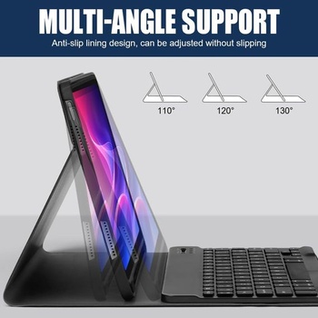 Bluetooth klávesnica AXFEE, pre iPad 10, 10,9 palca, ultratenká bezdrôtová klávesnica, pre Android,