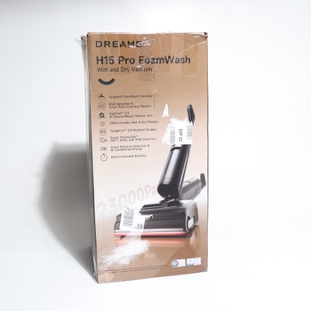 Vysávač na mokré aj suché vysávanie dreame H15 Pro Heat, voda 85 ° C, robotické rameno GapFree s
