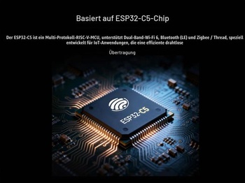 Vývojová doska ESP32-C5 5GHz/2,4GHz s dvojpásmovým Wi-Fi 6, založená na module ESP32-C5-WROOM-1,